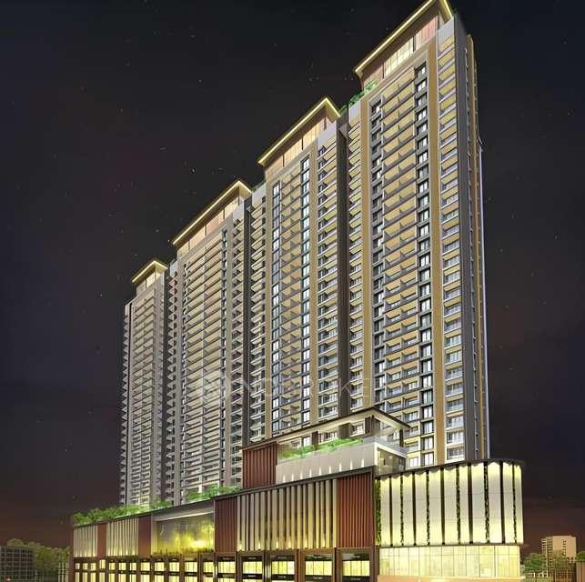 Luxury apartment tower